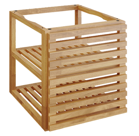 OFYR Storage Insert PRO 1 door TW Small Träinsats teakträ, Utemöbler