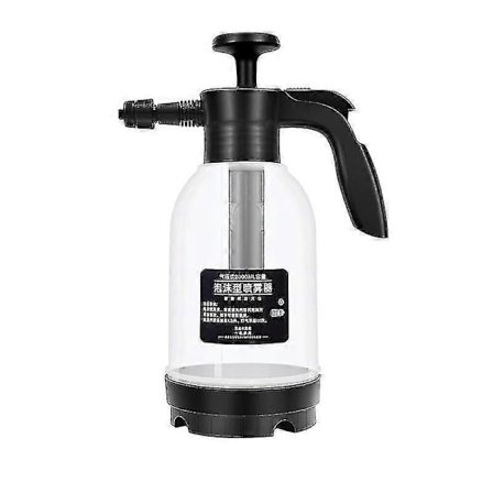 2l biltvätt skumsprayburk biltvätt vattenkanna manuellt tryck universell spruta rengöringsskum munstycke sprayflaska