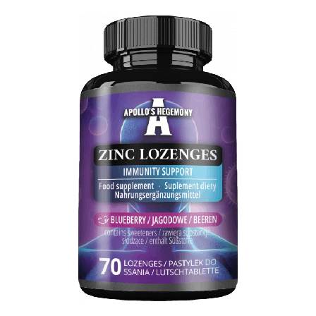 Sink sugetabletter (Zinc Lozenges) – 15 mg, 70 stk