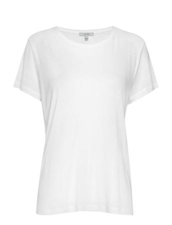 Upama T-Shirt T-shirts & Tops Short-sleeved Hvit House Of Dagmar