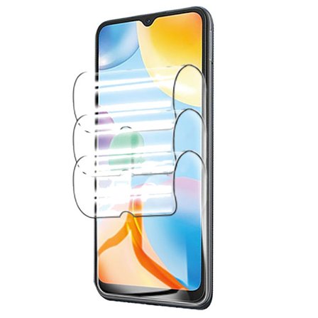 3-PACK Redmi 9C NFC Hydrogel Skärmskydd HD 0,2mm