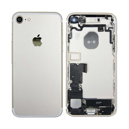 iPhone 7 Baksida med Komplett Ram - Guld Gold