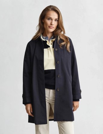 GANT Car Coat - Navy - S