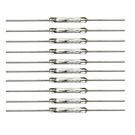 50 kpl Reed-kytkin Magneettikytkin Reed-kosketin Induktiivinen kytkin 14mm X 2mm