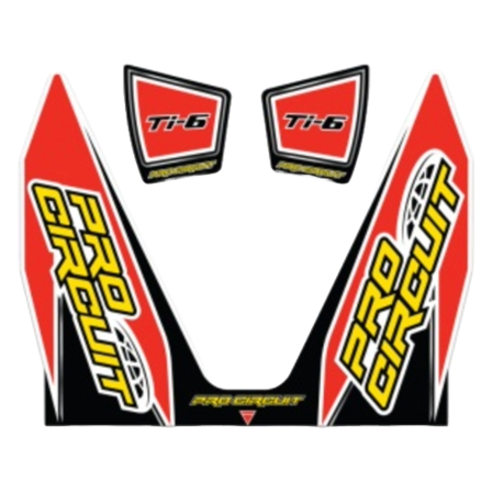 Eksosdekal Pro Circuit Ti-6