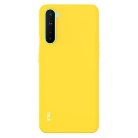 Oneplus Nord - Imak Skin Touch Tpu Skal - Gul Yellow Gul