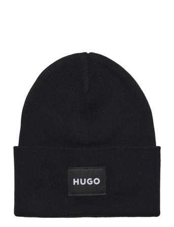 Xevon_C Designers Headwear Beanies Black HUGO