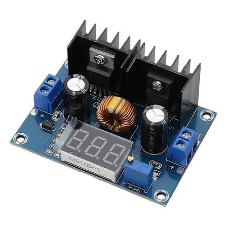 DC-DC Nedtransformator Spänningsregulator DC XL4016E1 Modul Digital PWM Justerbar
