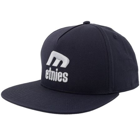 Etnies - Blå snapback Keps - Icon Cap Navy/Grey Snapback @ Hatstore