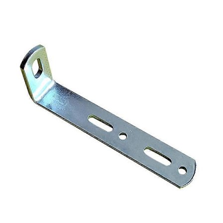 10 stk. monteringsvinkel, 90x35x15mm, L-formede stålbøjler, med justerbare slidsede huller, 3mm tykkelse