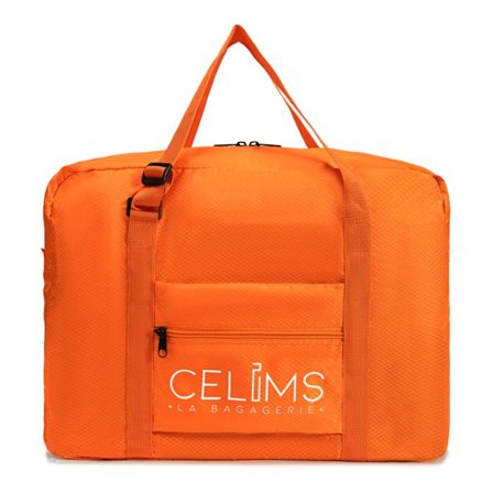 Fleksibel Rejsetaske 40x30x20 cm CELIMS | Multifunktionel | Håndbagage til Rejser | Orange