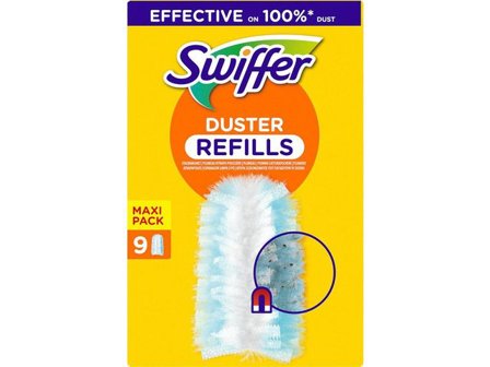 SWIFFER Dammtrasa Duster refill 9/fp - Lyreco - Städ och hygien - Städredskap - Dammvippor och intriörmoppar