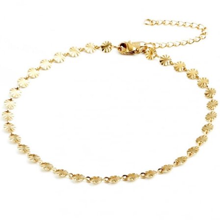 Gull Tiny Chain Armbånd 18K gullbelagt Fylt Delikat Håndlaget Minimalistisk Lenkearmbånd for Kvinner