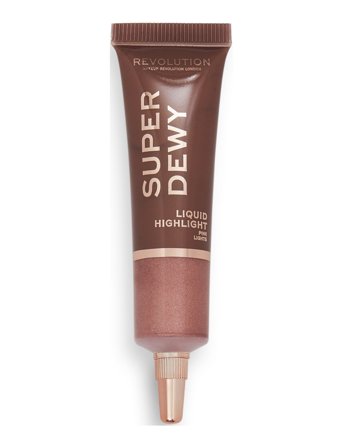 Revolution Beauty London Revolution Superdewy Liquid Highlighter Pink Lights - Pink - 15 ML