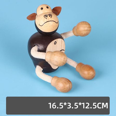 1 stk. (orangutang) Trædyr Legetøj - Trædyr Figur