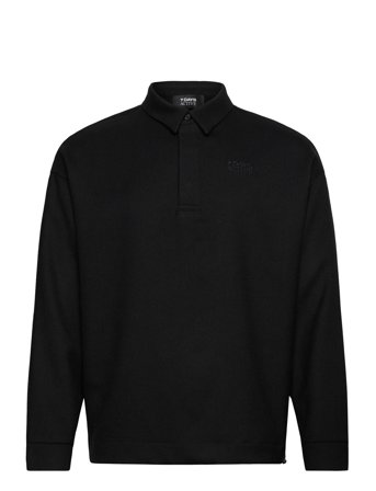 Polo Over Shirt Black 7 DAYS Active