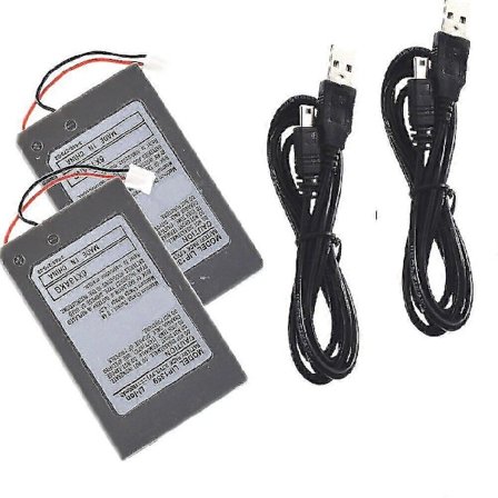 Kompatibel med PS3 PlayStation 3 Dualshock 3 Kontroll Batteri + Kabel CECHZC1E /CECHZC2E (FMY)
