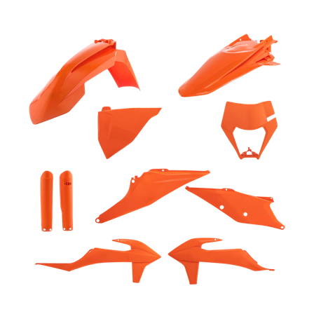 Kit Plastiche Completo Acerbis Arancio - KTM 450 XC-F 2020-2021
