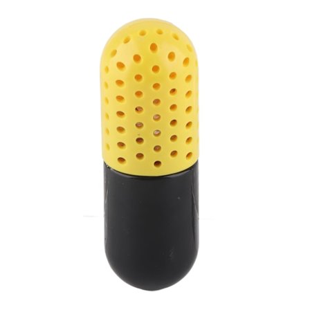 Skofriskere Affugter Lugt Eliminerende Kapsler Form til Sko Garderobe Tasker Bil (Gul & Sort)