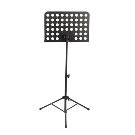 Notestativ Metall Justerbart Stabilt Portabelt Lett Notestativ for Instrumentalopptreden