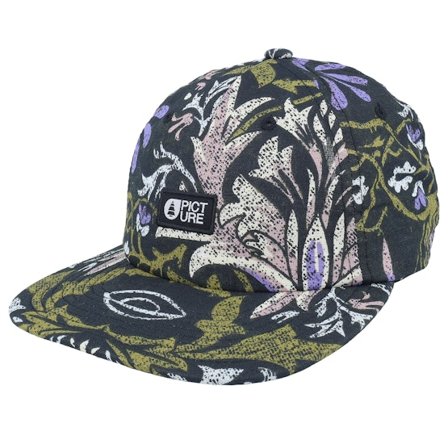 Picture - Sort snapback Kasket - Baogi Printed Cap A Wealth Print Strapback @ Hatstore
