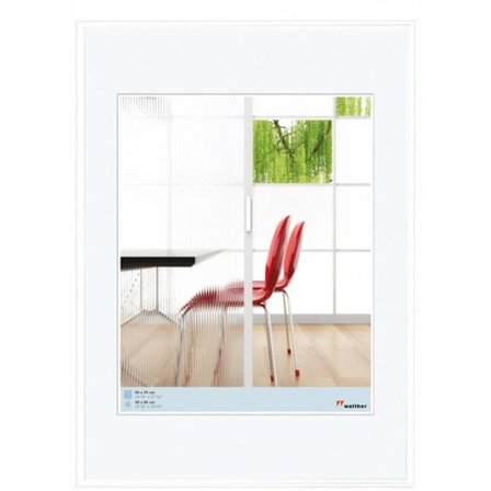 Muovinen valokuvakehys - Walther Galeria - 60 x 80 cm - Valkoinen
