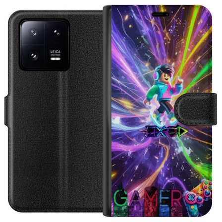 Kompatibelt Plånboksfodral till Xiaomi Xiaomi 13 Pro Futuristic Gamer