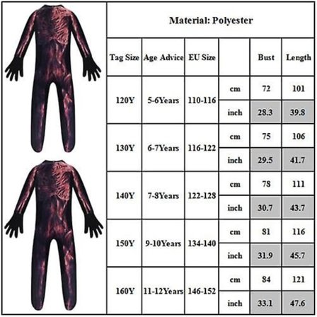 Børns drenge sirene hoved Halloween Cosplay kostume outfit heldragt fancy dress -a