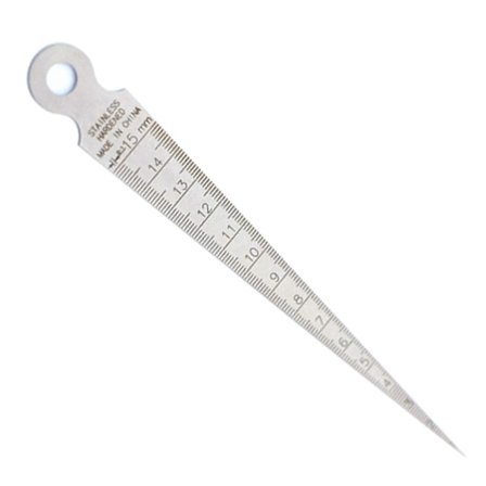 Metrisk & Tum Kil Följar Gap Hål Konisk Mätare Test Ulnar Mätverktyg