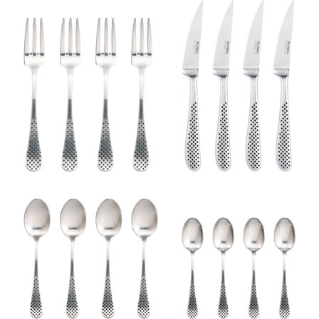 Global Bestiksæt 16 dele - Stål | KitchenOne