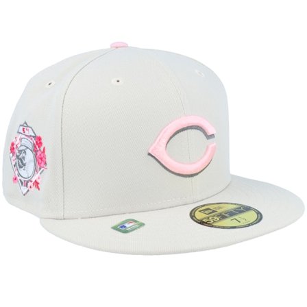 New Era - Beige fitted Cap - 59FIFTY Mothers Day 23 Beige/Pink Fitted @ Hatstore