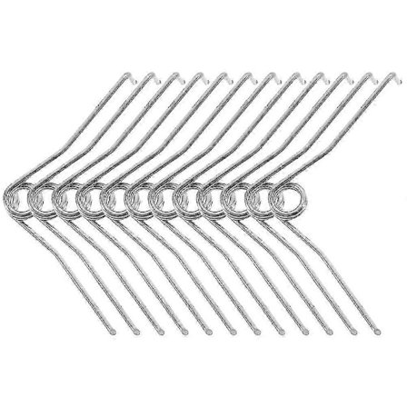 12 stk. Rustfrit Stål Torsionsfjedre Havefrugt Saks Fjedre Udskiftning Beskærere Torsionsfjedre