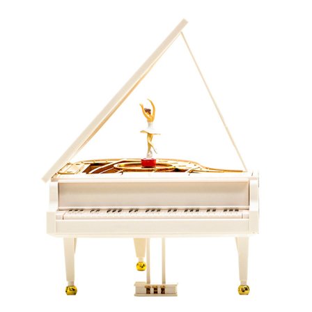 Tanssija Pianomusiikkilaatikko, Ballerina Musikaalinen Piano Balettitanssija Musiikkilaatikko Tytöt Ihana Koristelahja Keräilijöiden Koriste Vintage 