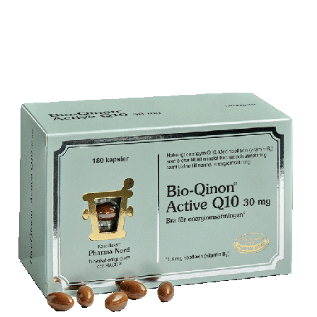 Pharma Nord Bio-Qinon Active Q10 30 mg 180 kapslar