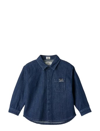 Copenhagen Colors Organic Denim Cowboy Shirt - Regular Fit - Navy - 116