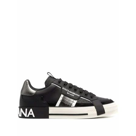 Dolce & Gabbana 2.Zero Custom sneakers With Contrasting Details Sort, Herre, Størrelse: 39 EU