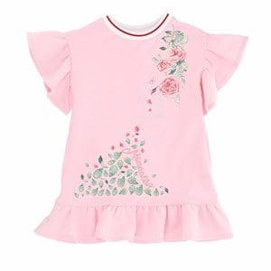 Monnalisa Pink Rose Dress 3 Years - Dresses - 3 years - Pink