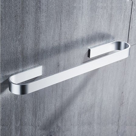 Kiinteä paksu hopea itseliimautuva pyyhekuivain tila-alumiini ruostumattoman pyyhekuivain seinäkiinnitys —60cmHopea