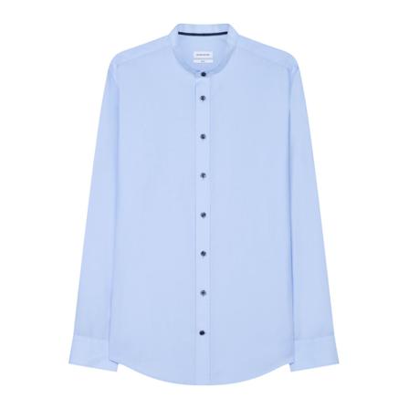Seidensticker Business Shirt Slim , Blauw , Heren , Maat: S