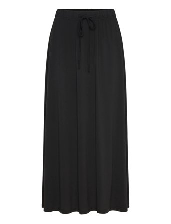 Rwelma Long Skirt Black Rosemunde