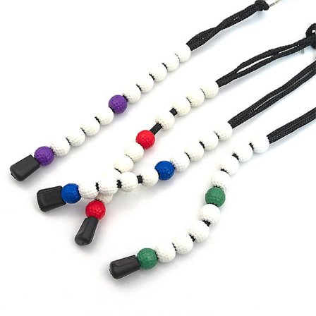 Golf slagtæller, 4 stk. golfboldtællere, sportsgolf tællere med klip, slag score tæller, golf score tæller til udendørs aktiviteter sportsklub