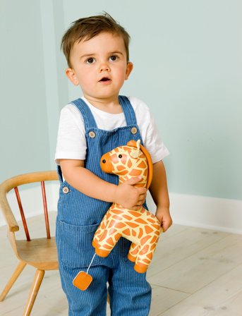 Little big friends Musical Animals - Gina The Giraffe - Yellow - ONE SIZE