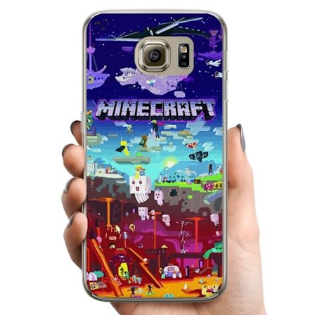 Yhteensopiva Puhelinkuori Samsung Galaxy S6 MineCraft