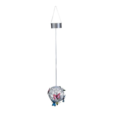 Solcellslampa, Gårdslamp, Balkong Atmosfärslampa Blommig Sway Ljus Solcellslampa, Solcells Sway Ljus, Sway Med Vinden