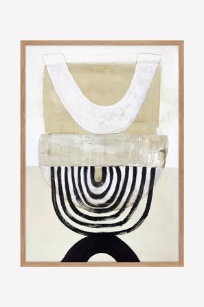 Malerifabrikken - BildeRetro revival, Eikerammeme - Beige - Bilder & skilt - Fra Homeroom