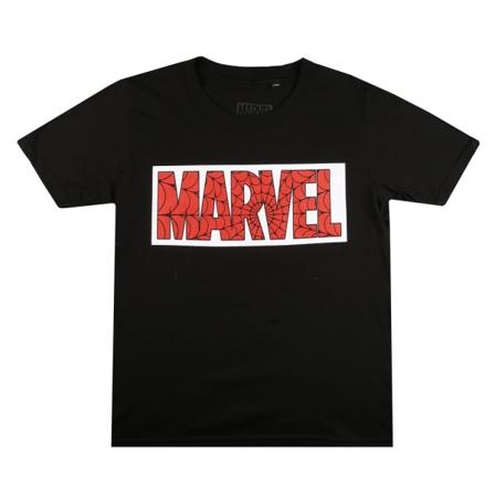 Marvel Boys Web T-shirt 9-10 År Svart
