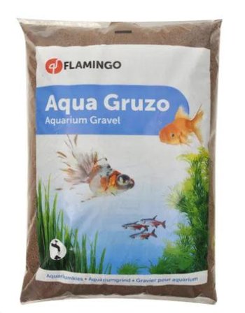 Fin Akvariegrus, Brun - 10kg