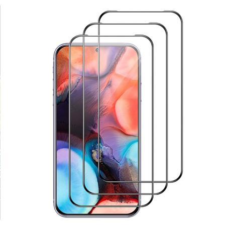 3-PACK Redmi Note 10 Pro Skärmskydd 2.5D 0,3mm Transparent
