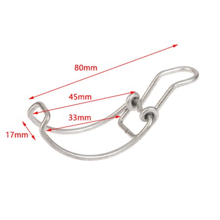 Bil Universal luftfilterhus Clips Luftfilterskalbefæstelse H