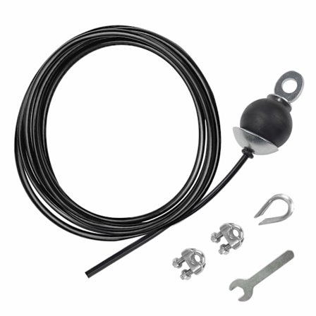 Gymkabel, Fitness Ståltrådsrep Hjemmegym Talje-kabel